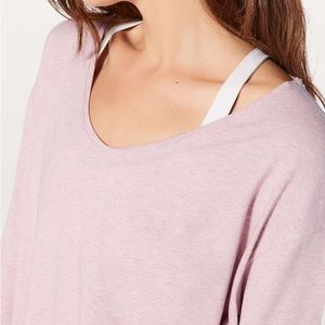 Lululemon Back In Action long sleeve v neck